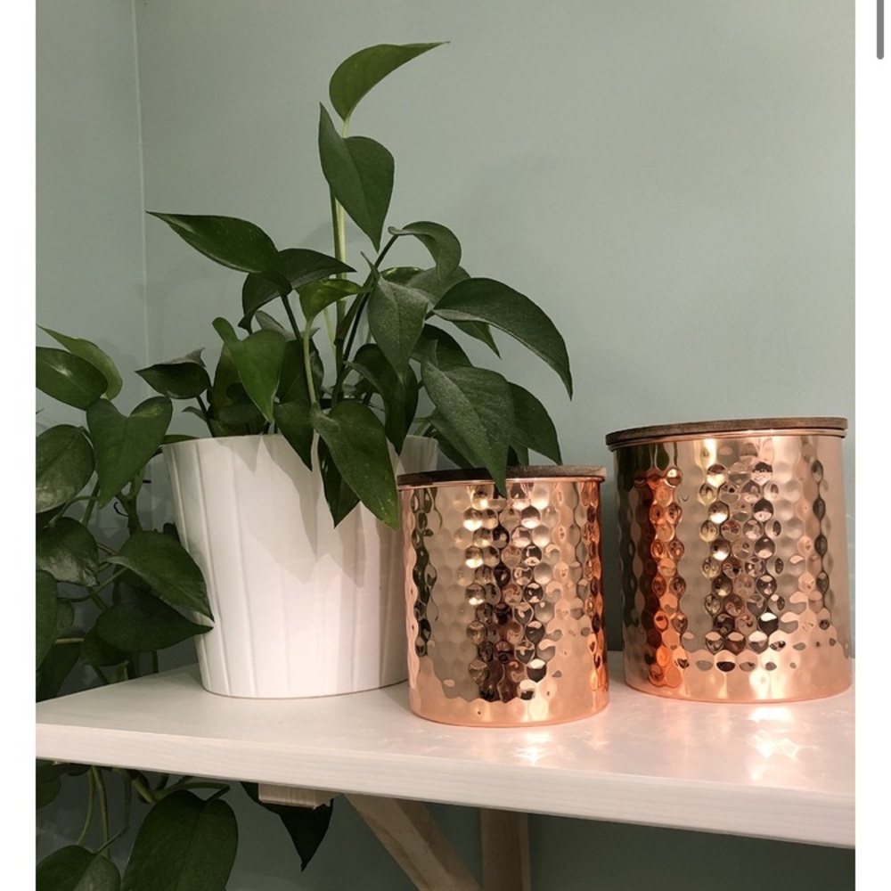 Fabfitfun Uncommon James Copper Canisters Jar Set